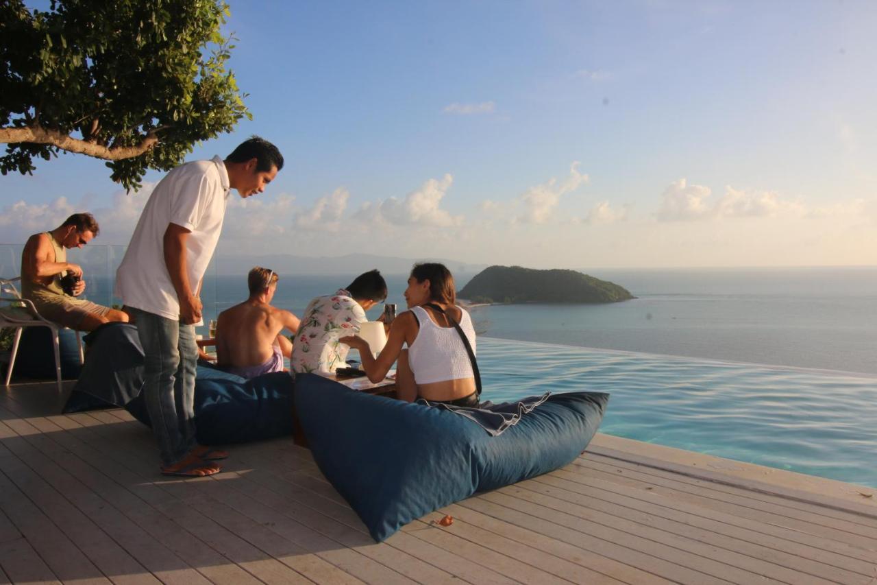 Bluerama - Adults Only Hotell Koh Phangan Exteriör bild