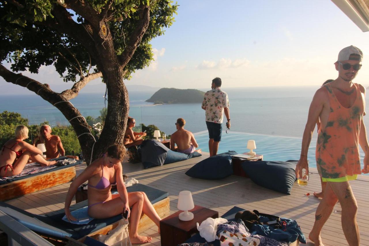 Bluerama - Adults Only Hotell Koh Phangan Exteriör bild