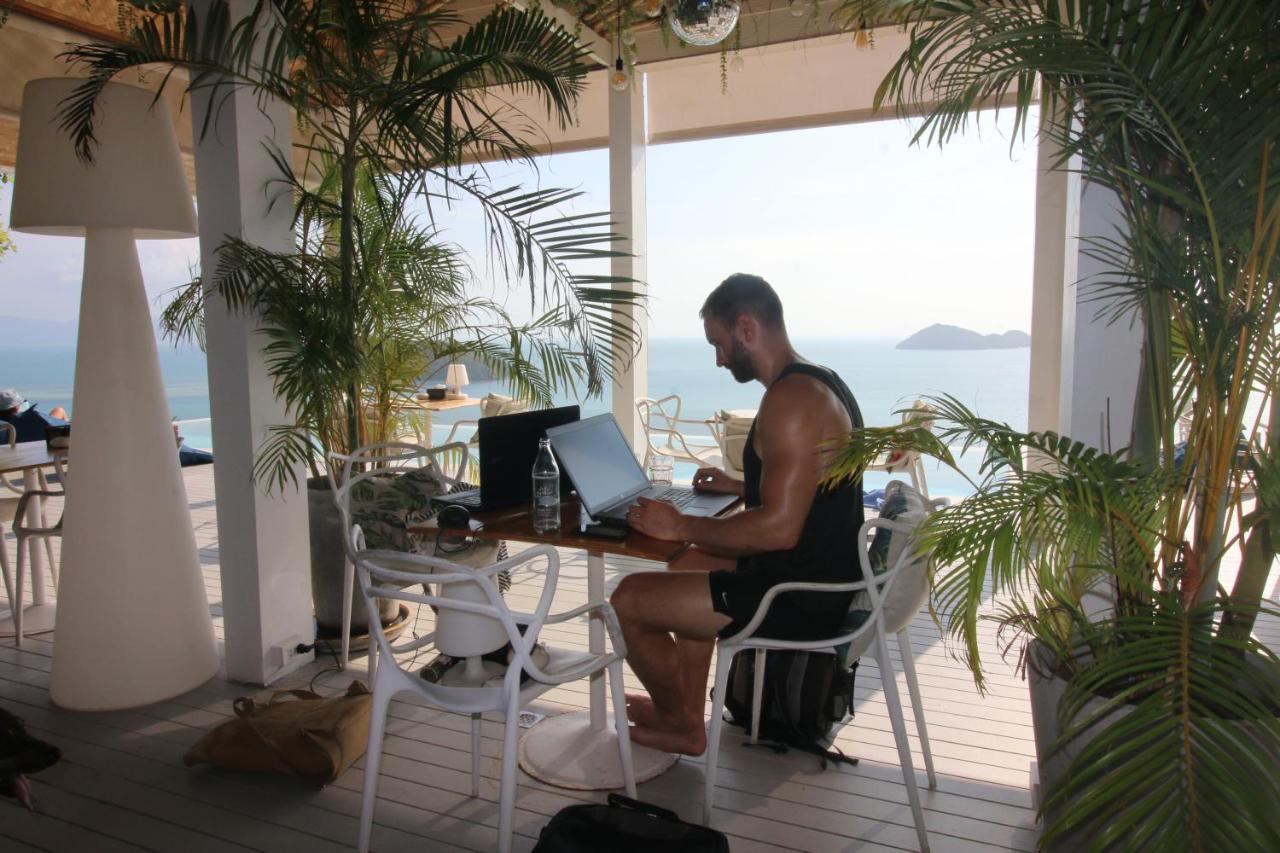 Bluerama - Adults Only Hotell Koh Phangan Exteriör bild